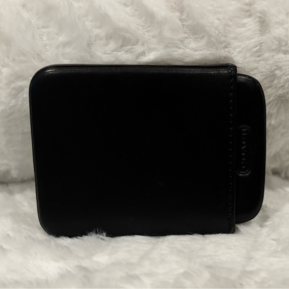 Coach Vintage Black Leather Card Holder - Picture 6 of 9